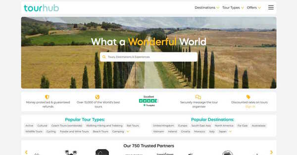 Tourhub extends distribution in strategic alliance with US travel e-commerce giant