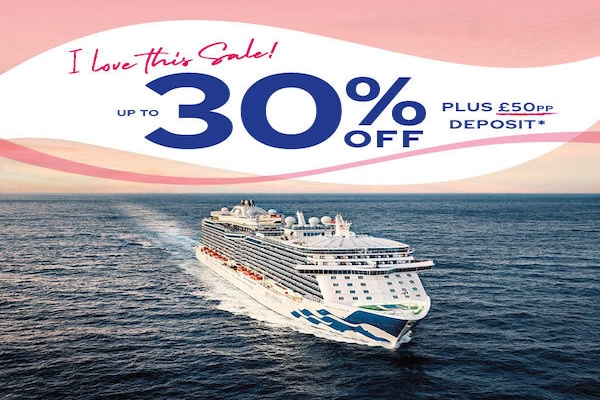 Princess Cruises kicks off wave campaign with 30% discounts - News
