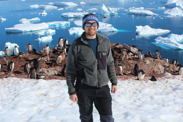 A day in the life: Steffan Danino, Glaciologist