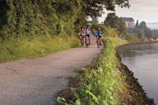 Cycling the Danube bike trail