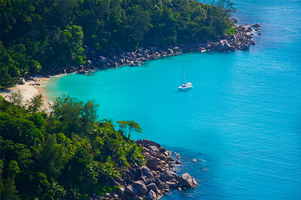 Island-hopping in the Seychelles