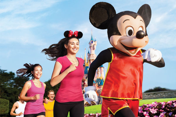 Running the Val d’Europe Half Marathon at Disneyland Paris