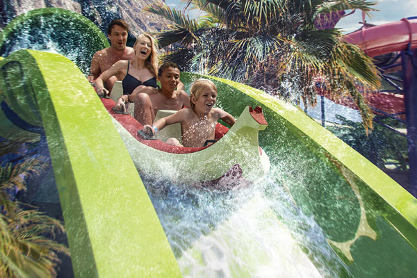 Theme Parks: New openings, Volcano Bay and Ferrari Land