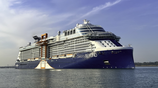 Celebrity Cruises credits UK agents as Celebrity Beyond replaces Apex in Southampton
