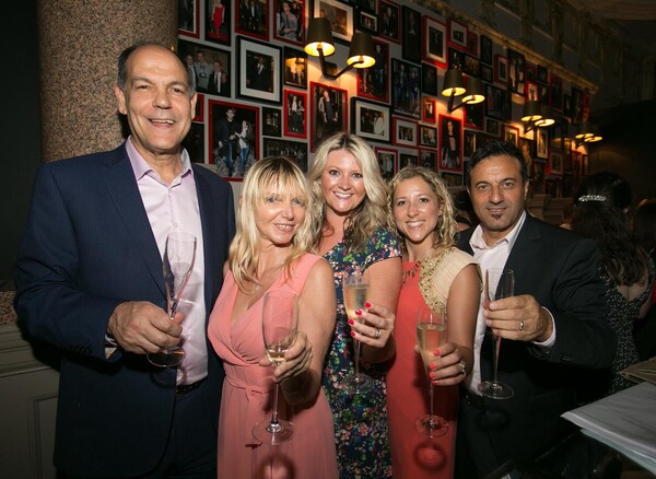 Owner & Founder of Sardatur Holidays Felice Soru, Roberta La Placa, Travel writer Rachel Johnso, journalist Sarah Poole from Global Radio.jpg