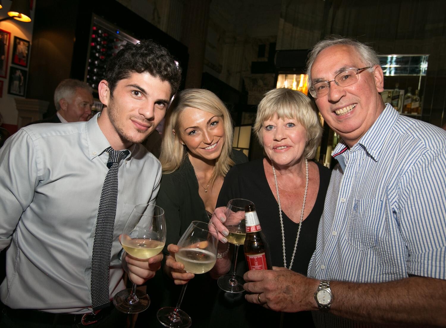 Manchester Airport's Travel Trade Marketing manager Nico Aviatipon Account Manager Lois and Pauline and Ken from Ken Garrity Travel.jpg