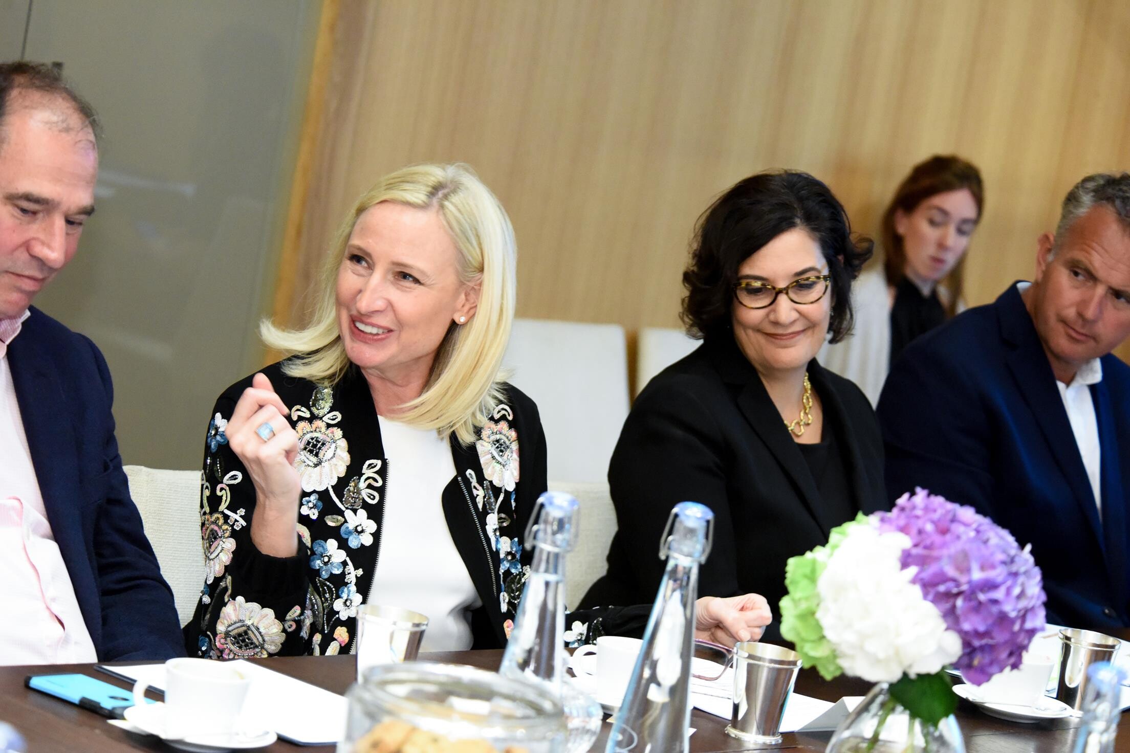 Symposium_Meribeth Parker LUXX guest speaker with Lynn Carpenter VP of Global Marketing Visit California (Copy).jpg
