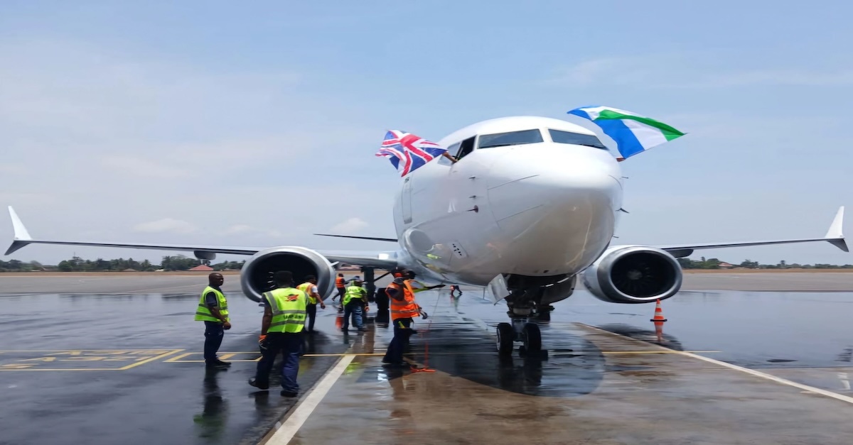 Ascend Airways First Direct Flight SierraLeone