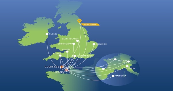 Newcastle gains direct Channel Islands air link