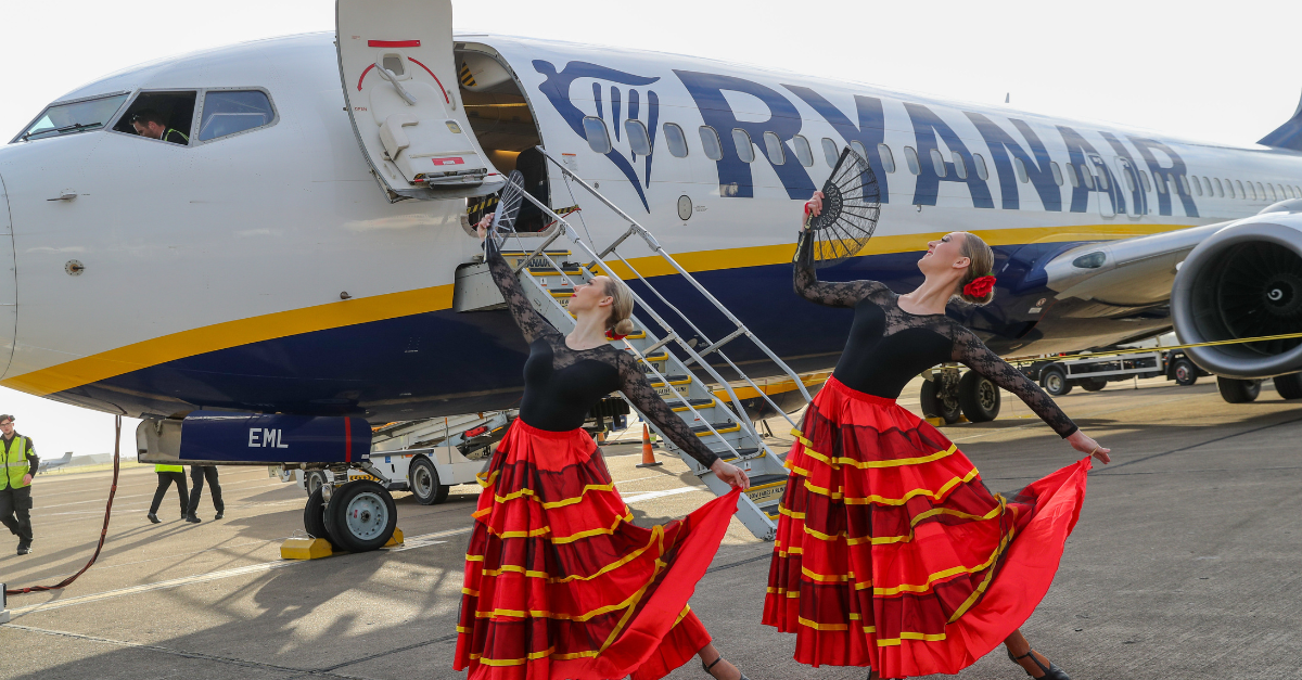 Ryanair extends Teesside-Malaga flights to year-round