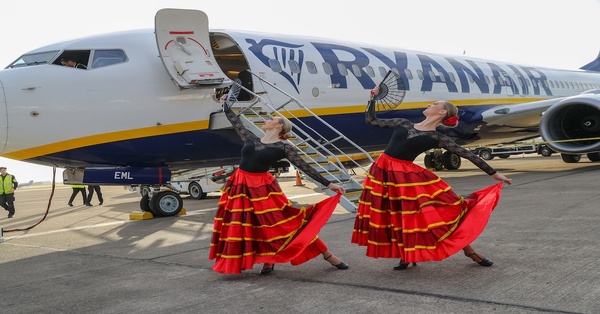 Ryanair extends Teesside-Malaga flights to year-round