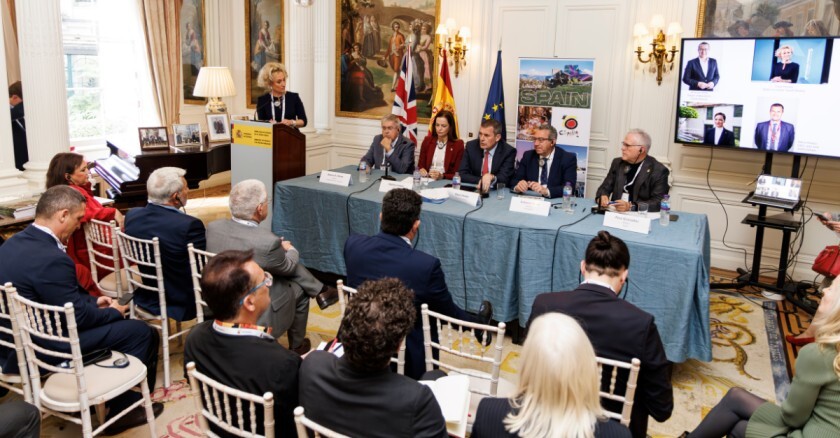 Roundtable event at Spanish embassy in London on May 7, 2025. Credit: Spanish Tourist Office/IK Aldama