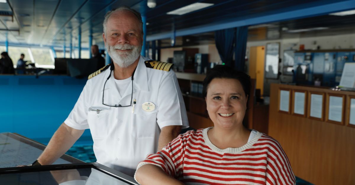 Cruising with Susan Calman on Norwegian Cruise Line. Resized