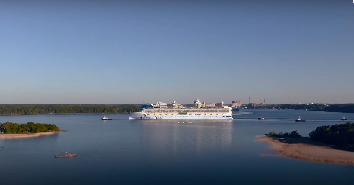 Star of the Seas sea trials screenshot.