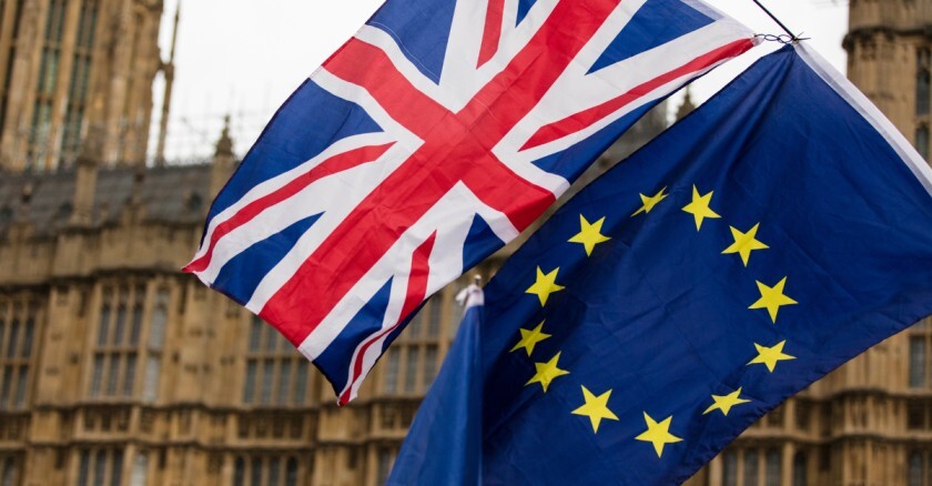 EU and UK flags. Credit: Ink Drop/Shutterstock EU and UK flags. Credit: Ink Drop/Shutterstock