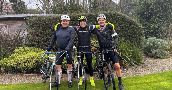 Holiday Extras bosses saddle up for gruelling charity cycle challenge