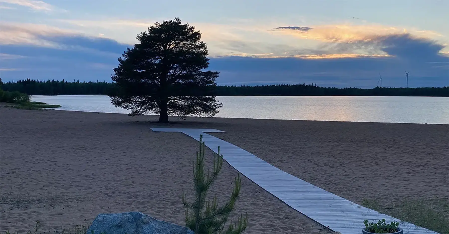 Midnight Sun at Nordic Lapland Resort