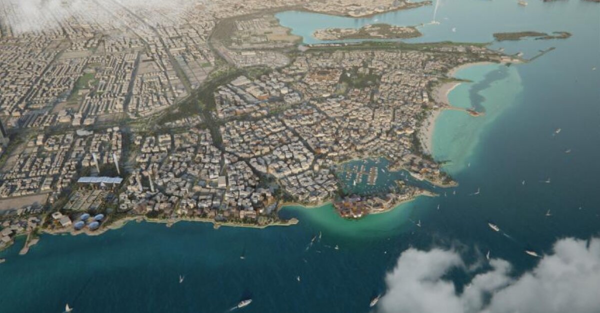 ولي العهد السعودي يكشف عن الخطة الرئيسية لمشروع جدة المركزي