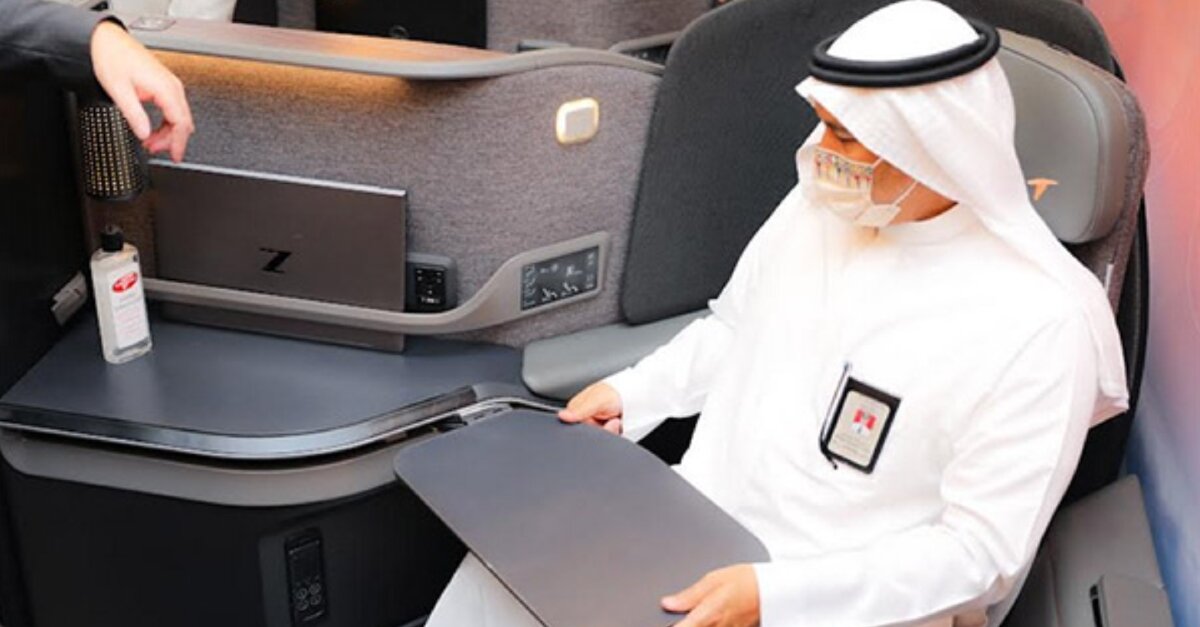 تكشف السعودية عن مقصورات مطورة لطائرة إيرباص الجديدة