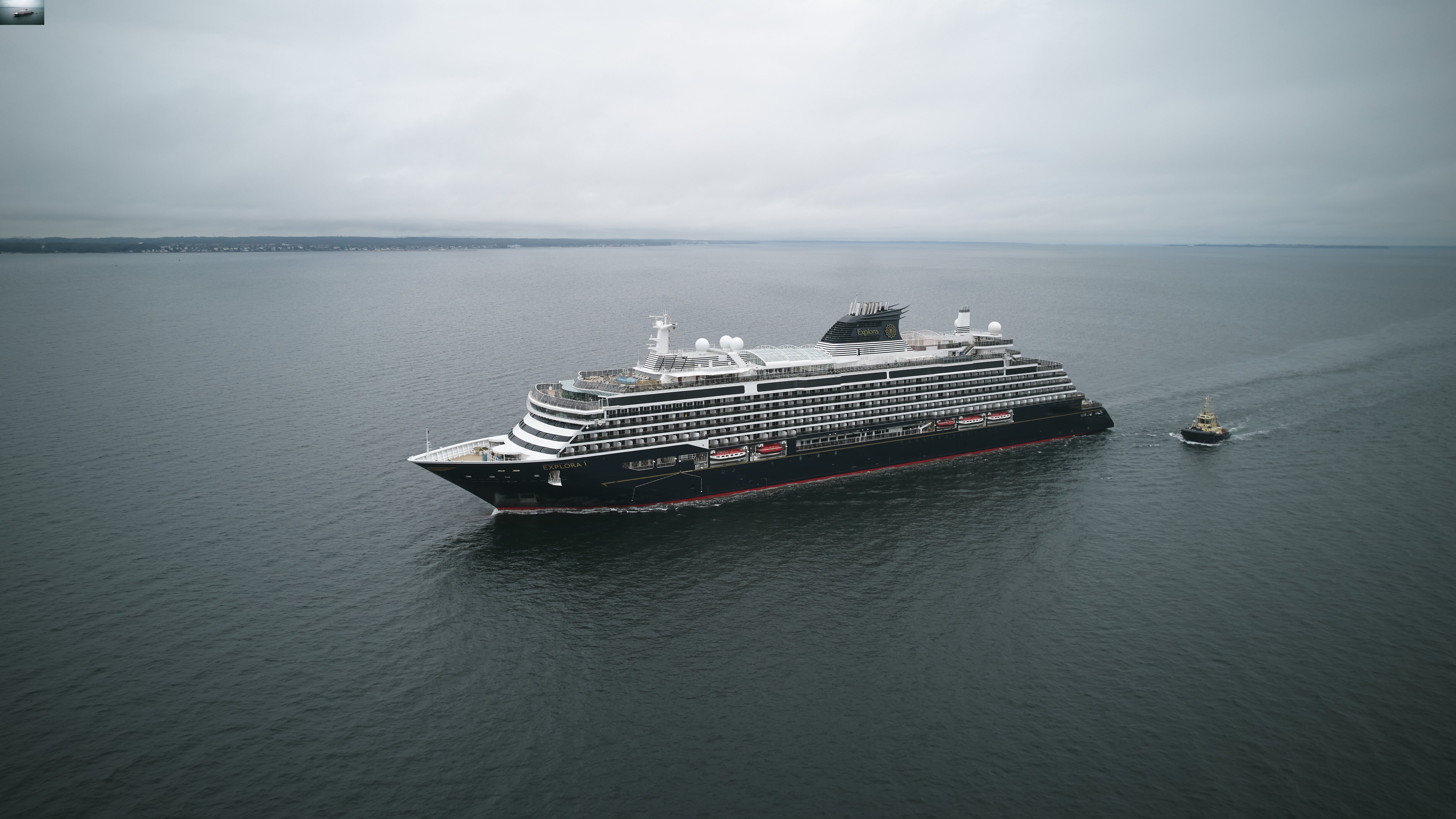 Explora I embarks on maiden voyage