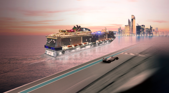 MSC Cruises ship to serve as hotel during Abu Dhabi Grand Prix