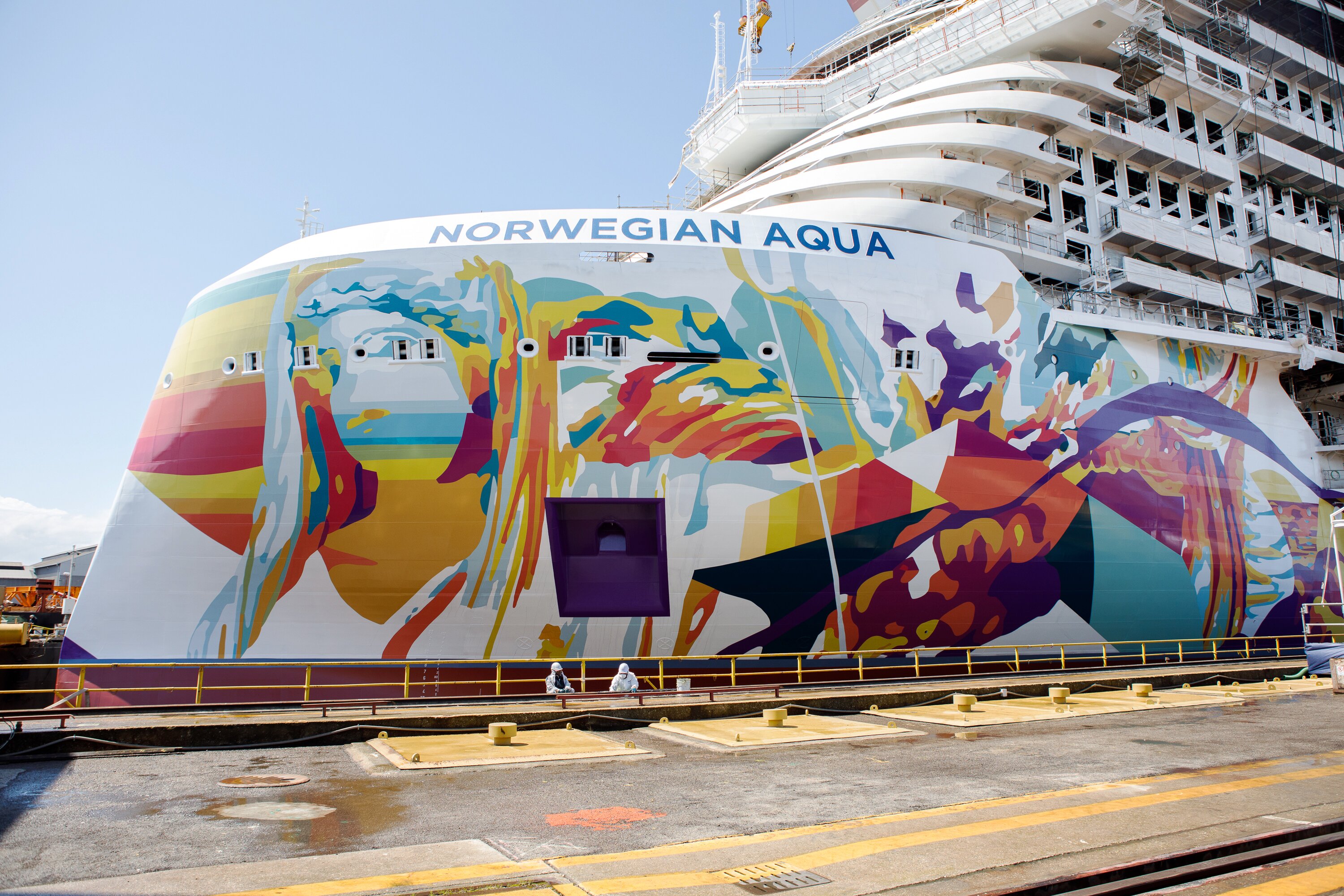 Norwegian Cruise Line takes delivery of Aqua
