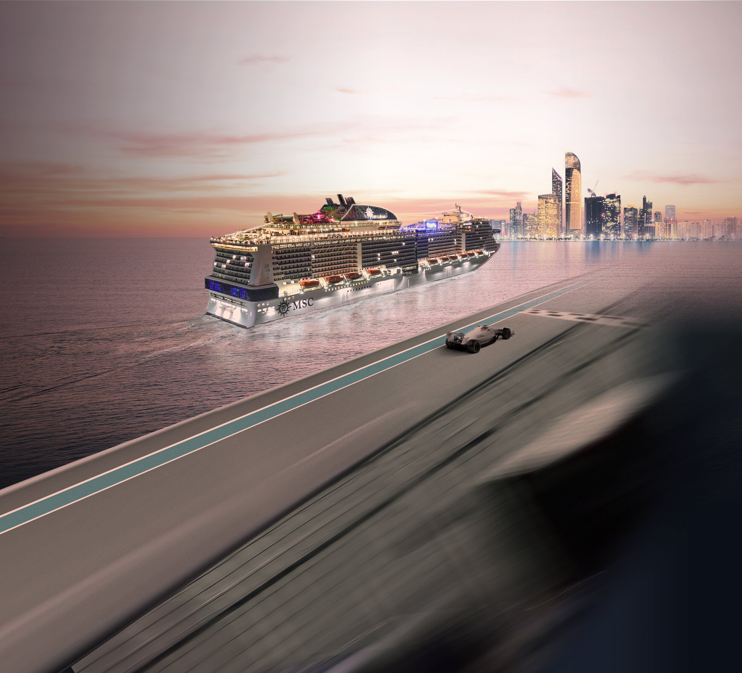 MSC Cruises to partner with Abu Dhabi Grand Prix