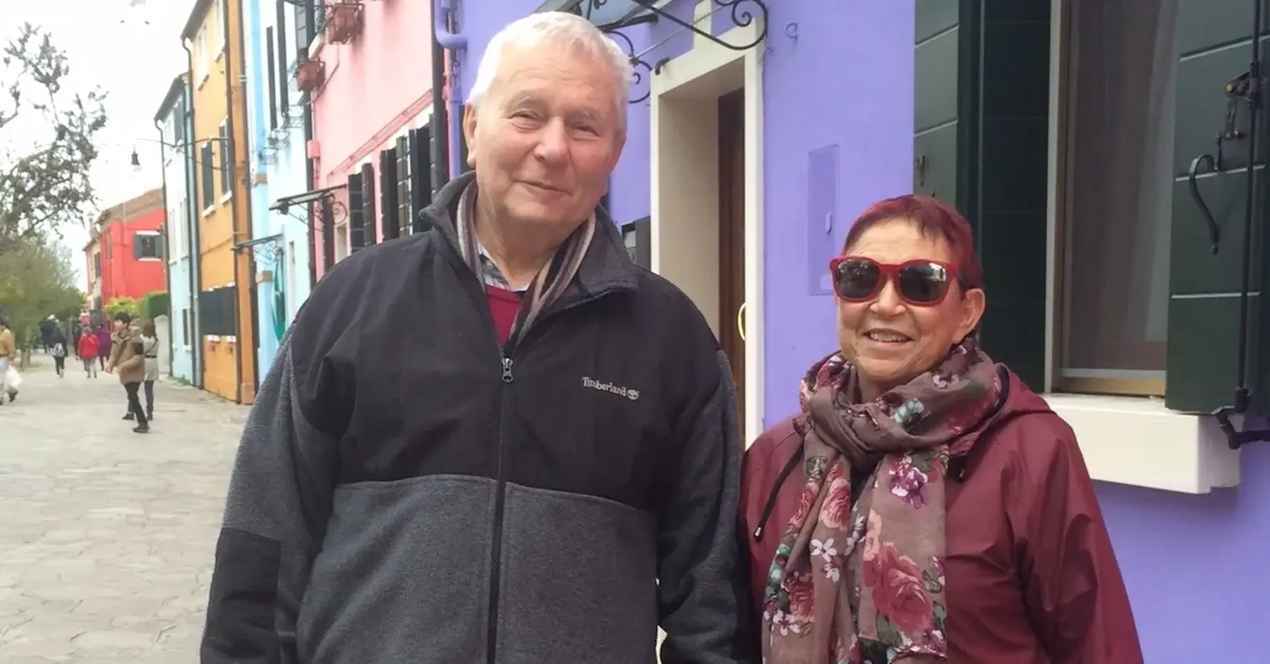 Bruce and Hedda Lyons in Venice
