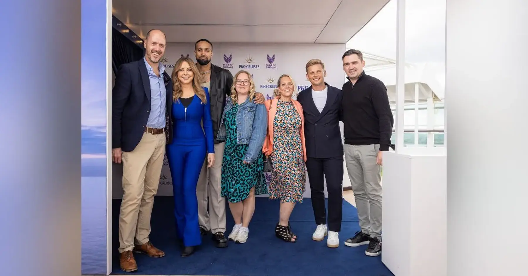 PO Cruises Pride of Britain Awards launch 2025 with agents.