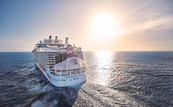 Utopia of the Seas arrives in Florida ahead of debut sailing