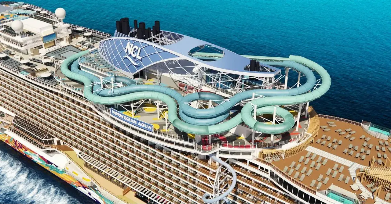 ncl aqua slidecoaster