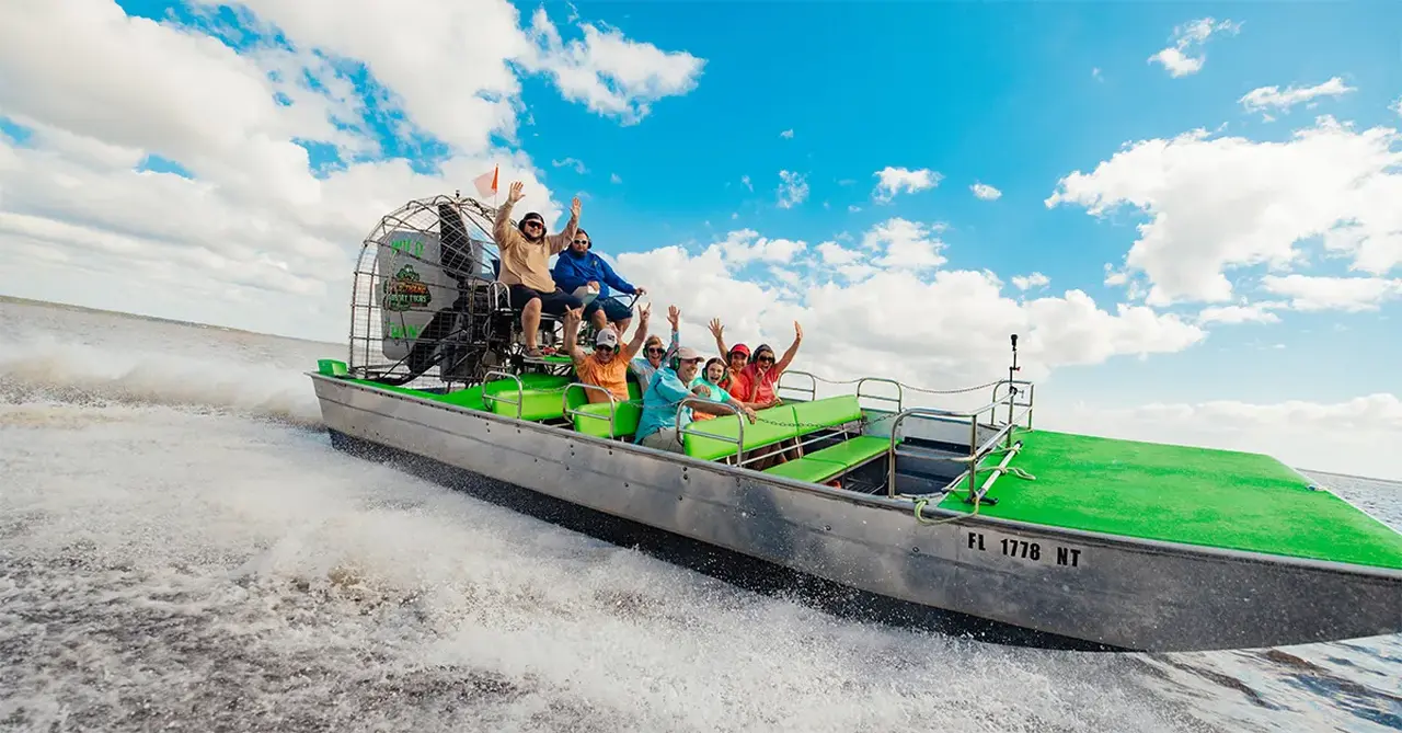 Panama City Beach West Bay Multi Gen Family Airboating C