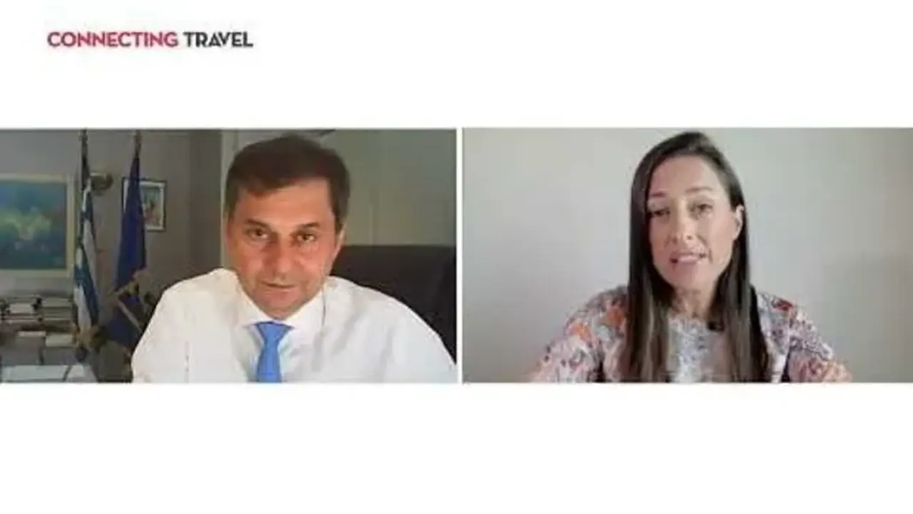 Greek Tourism Minister Harry Theoharis says Greece is open for tourists