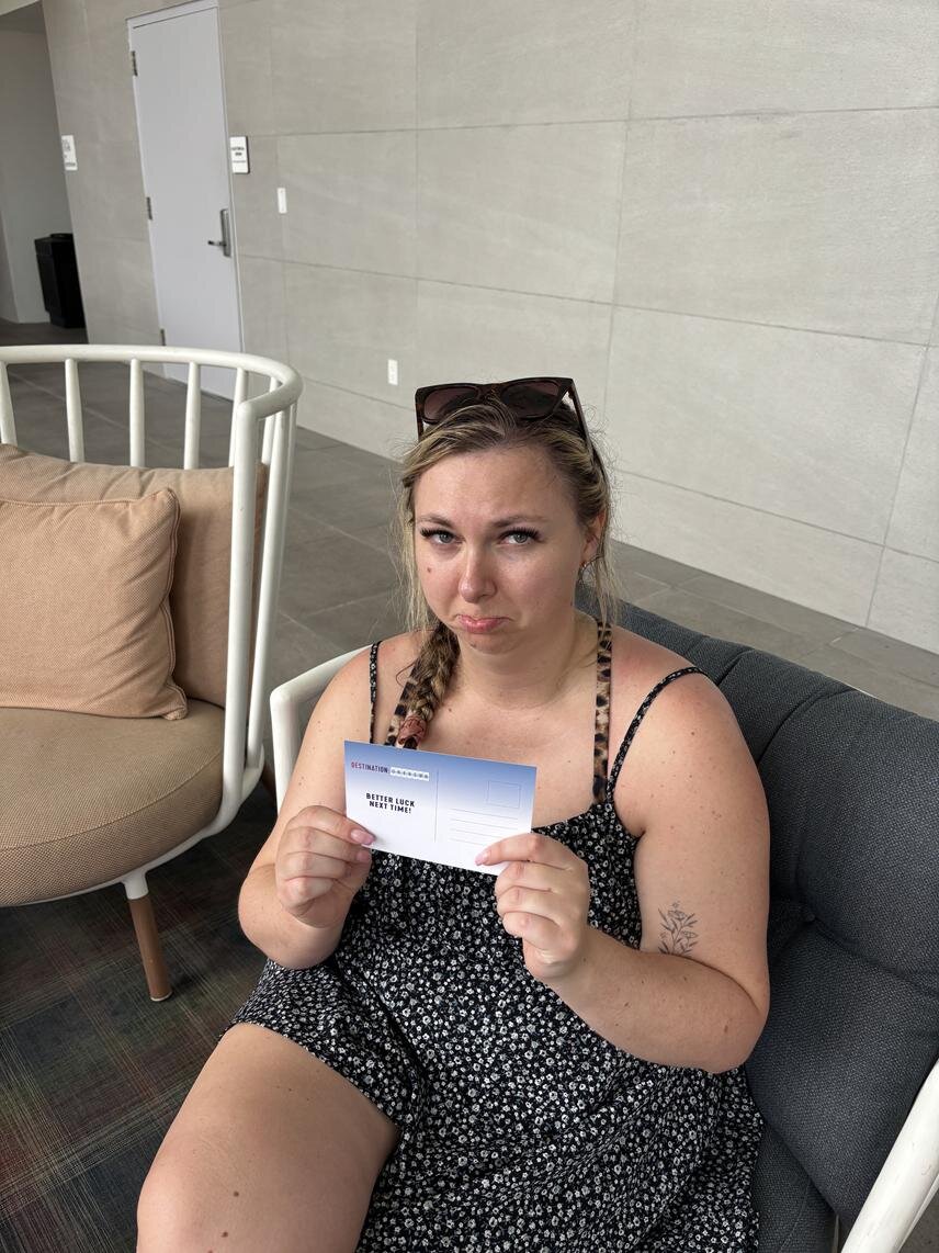 Charlie Blaydon disappointed with her points postcard