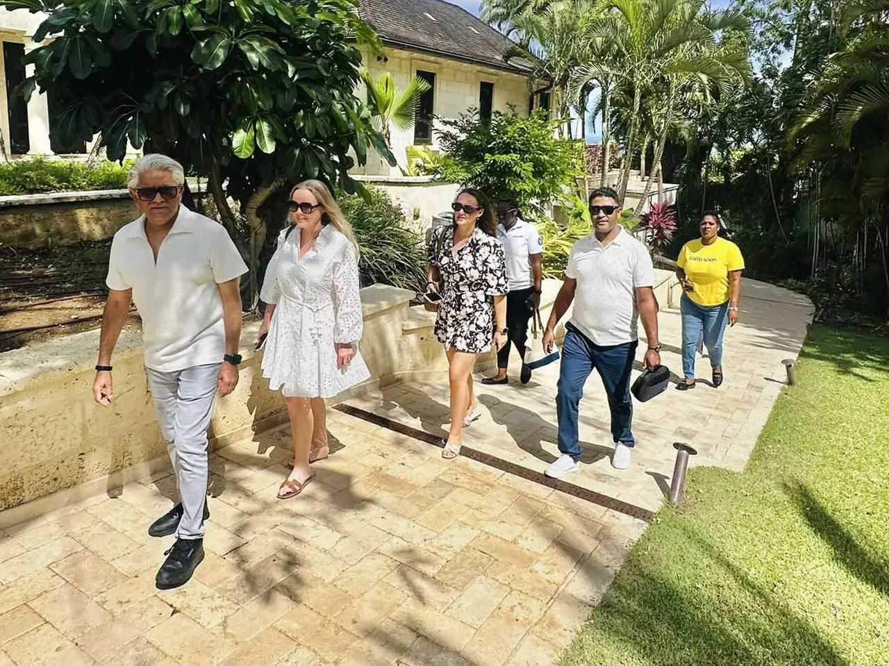  Agents visited Barbados' luxury villas 