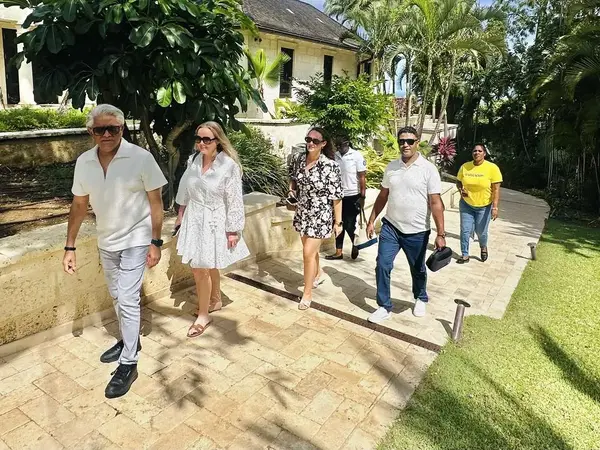  Agents visited Barbados' luxury villas 