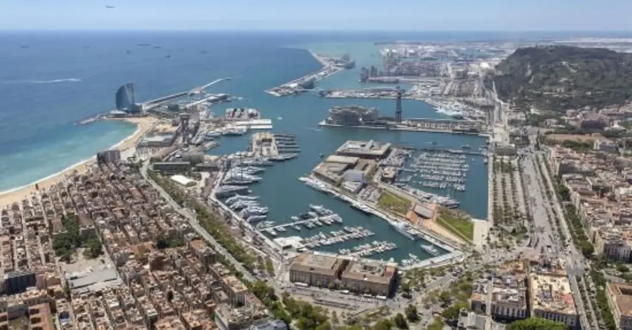 Barcelona port