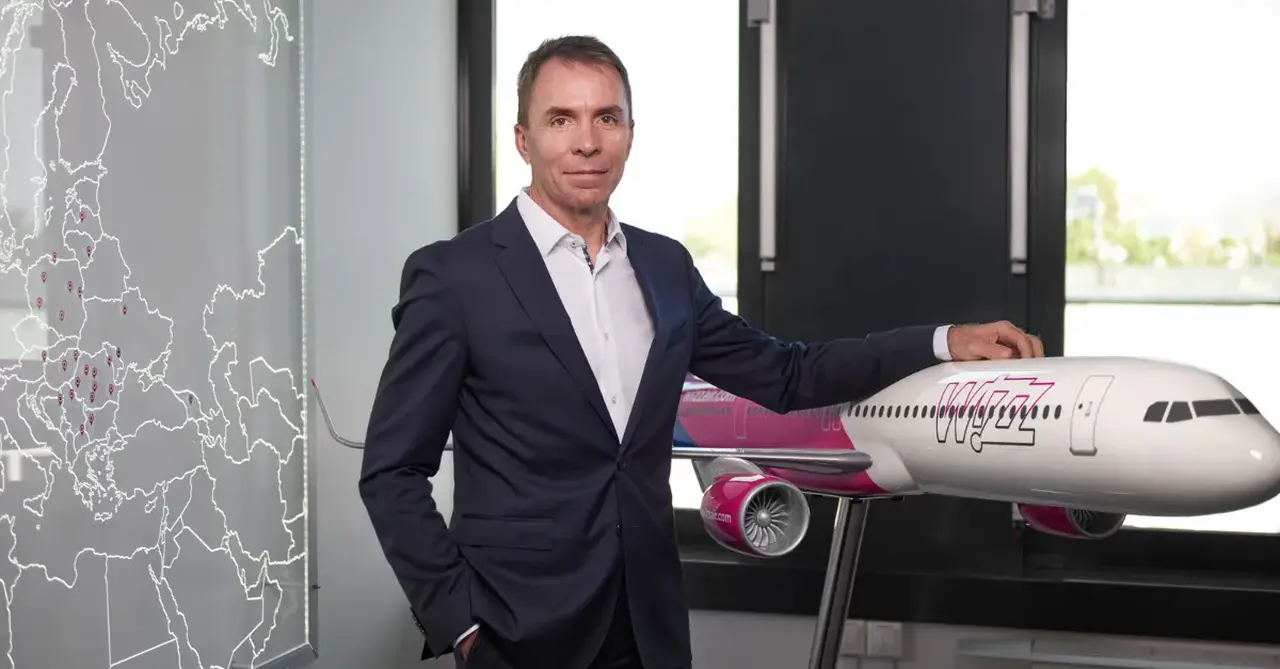 Jozsef Varadi. Photo: Wizz Air