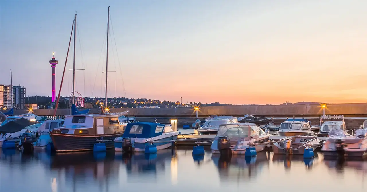 Visit Tampere Naistenlahden venesatama Naistenlahti harbour