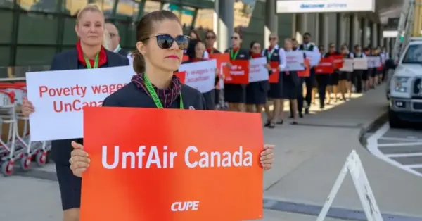 Air Canada outlines financial hit from August cabin crew strike