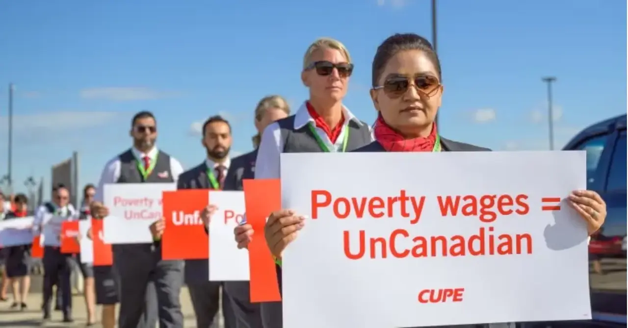 CUPE cabin crew dispute