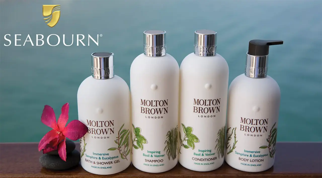 Show you know Seabourn to win a Molton Brown gift set