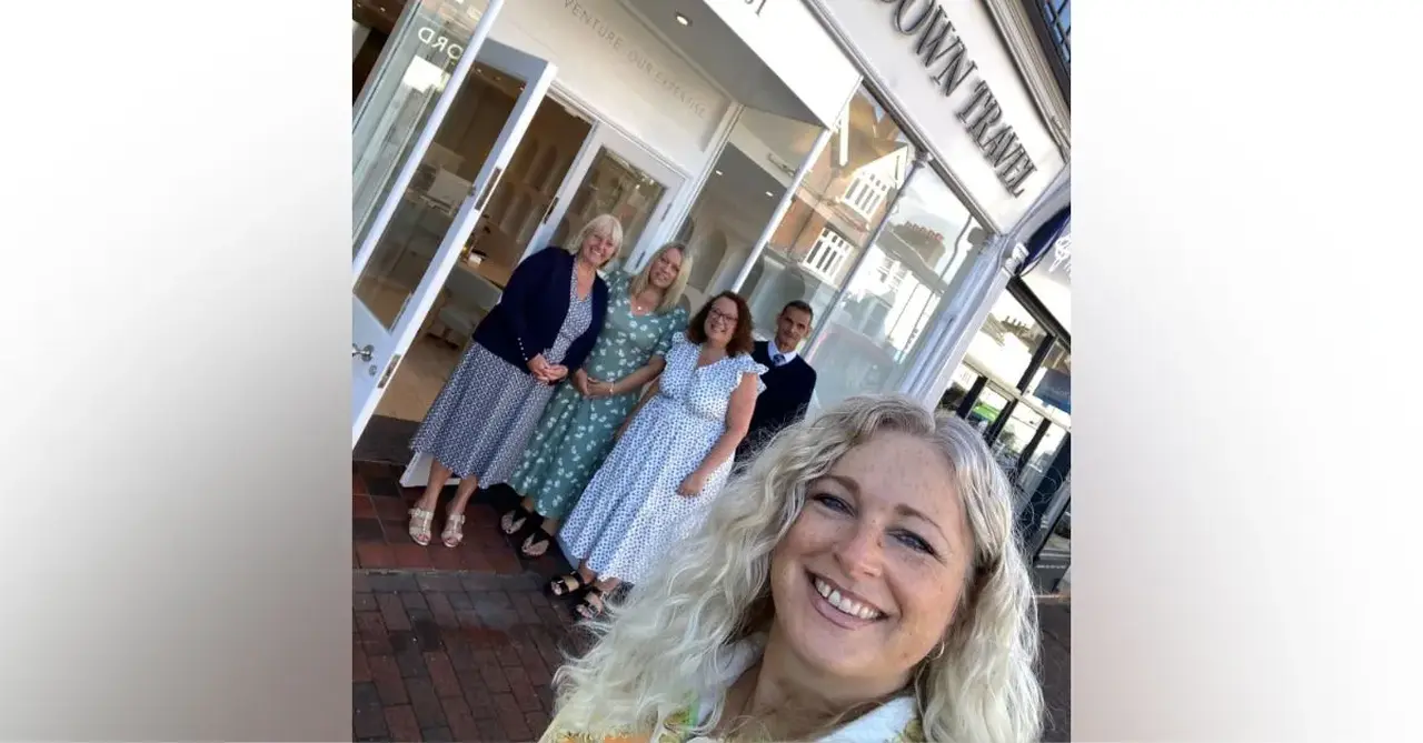 Ashdown staff outside new shop resized