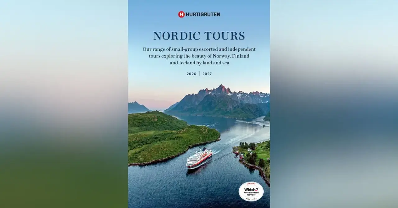 Hurtigruten Nordic Touring brochure. Resized