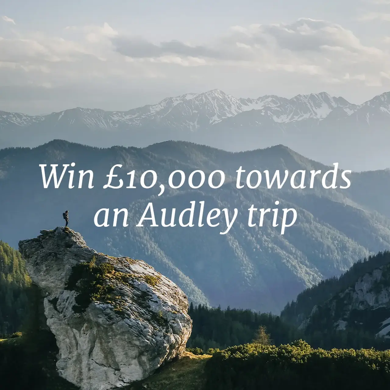 Win £10,000 to experience Audley!
