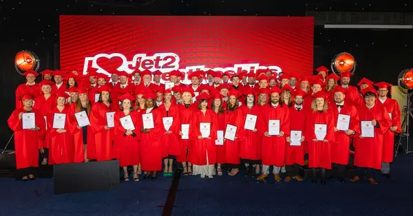Jet2.com and Jet2holidays celebrate record cohort of apprentices