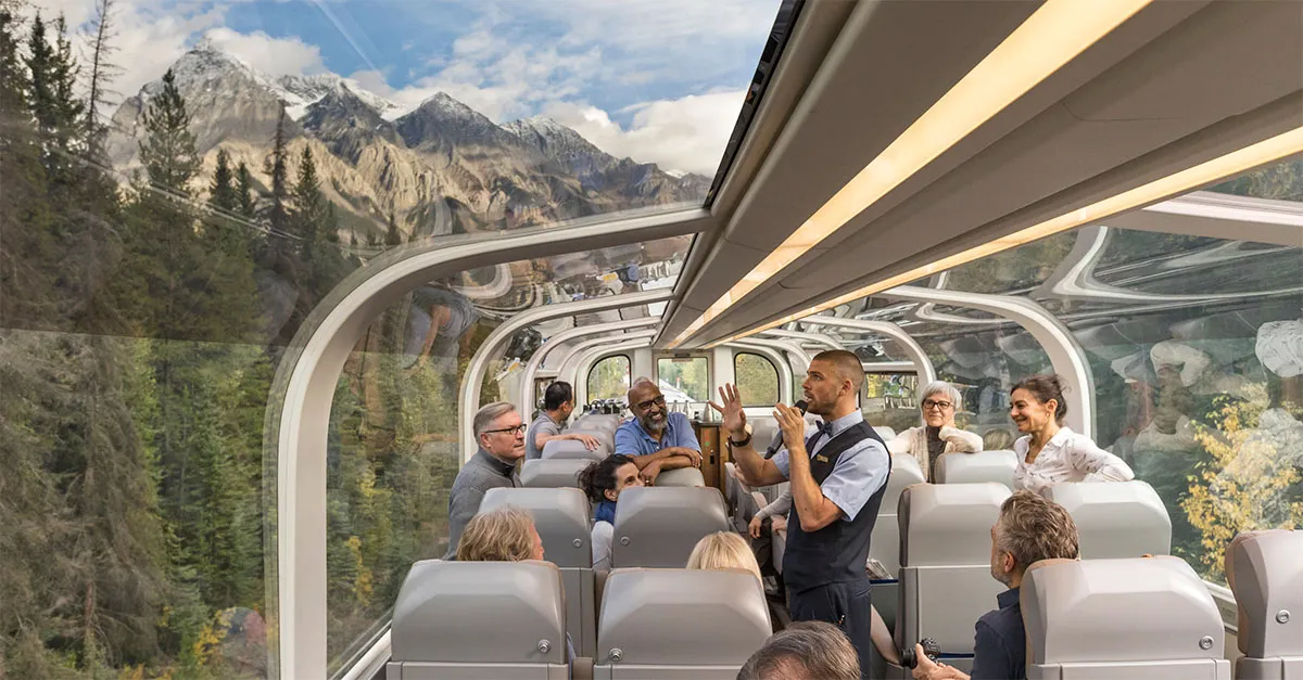 What it's like to ride Canada's Rocky Mountaineer