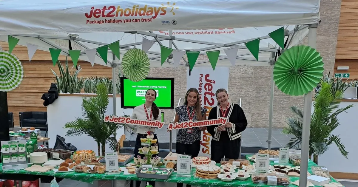 Jet2holidays charity fundraising Jet2holidays charity fundraising