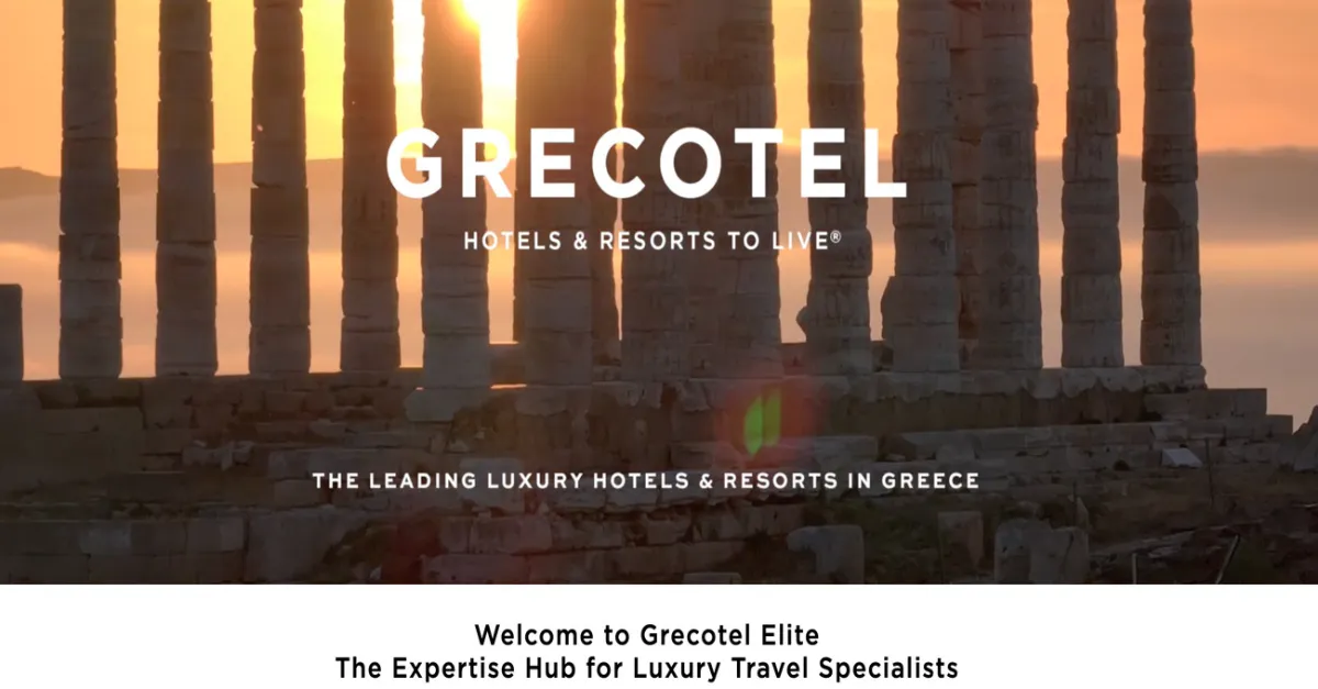 Grecotel has launched agent portal Grecotel Elite
