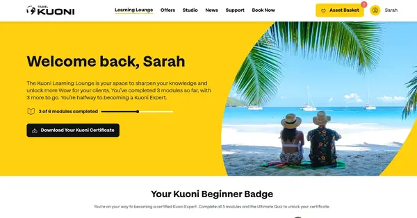 Kuoni’s trade platform launches with more than 1,500 agents registered